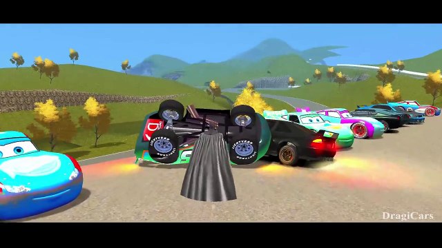 Rimas infantiles de Coches de Disney Pixar Spiderman y Rayo McQueen Smash ABC Canciones para los niños