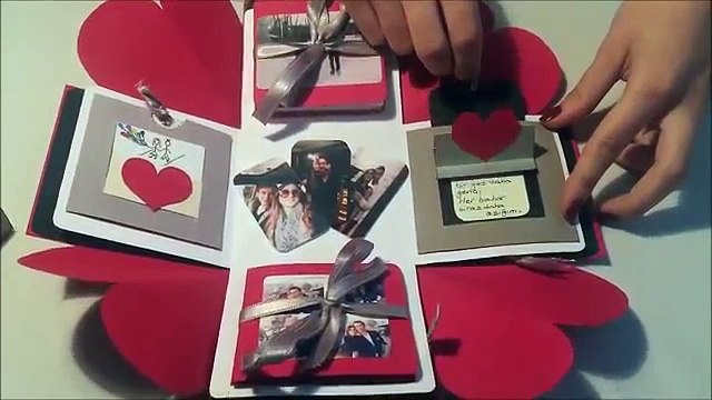 sevgililer günü kutlu olsun ,Bir kutu aşk.. (Exploding box)