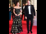 Bafta red carpet was  completely shut down  for PRINCE William and  Kate Middleton