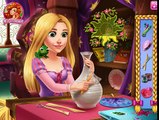 PRINCESA RAPUNZEL DE DISNEY HACE MANUALIDADES PRINCESS DISNEY RAPUNZELS CRAFTS