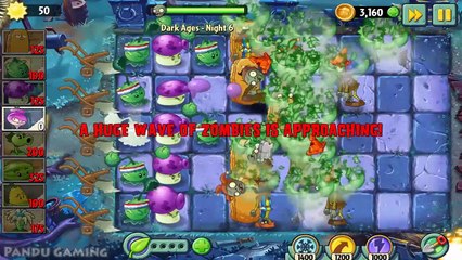 Plantas vs Zombies™ 2 Edad Oscura iOS / Android Tutorial Noche 5