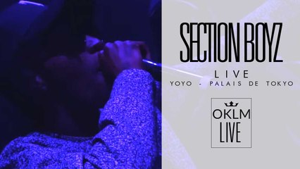 OKLM Live : SECTION BOYZ au Yoyo (Palais de Tokyo)