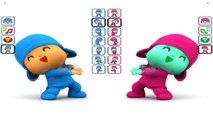 Learn Dance With Talking Pocoyo Colours for Kids Children Toddlers Baby Play Videos 2016