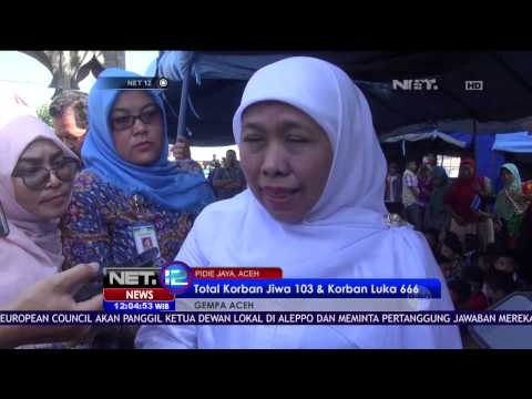 Total Korban Gempa Aceh Bertambah - NET 12