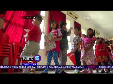 Murid SD Semarang Bagi Kado Antar Umat Beragama NET5