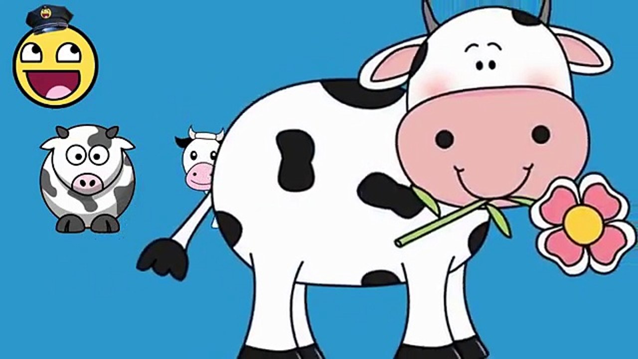 English Songs | Cow Finger Family Rhymes For Children | Daddy Finger Nursery Rhymes