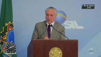 Download Video: Temer afirma que desligará ministro que virar réu na Lava Jato