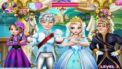 Download Video: Frozen Elsa And Jack Frost Wedding Kiss - Elsa Kissing Jack Frost in Bathroom - Games for