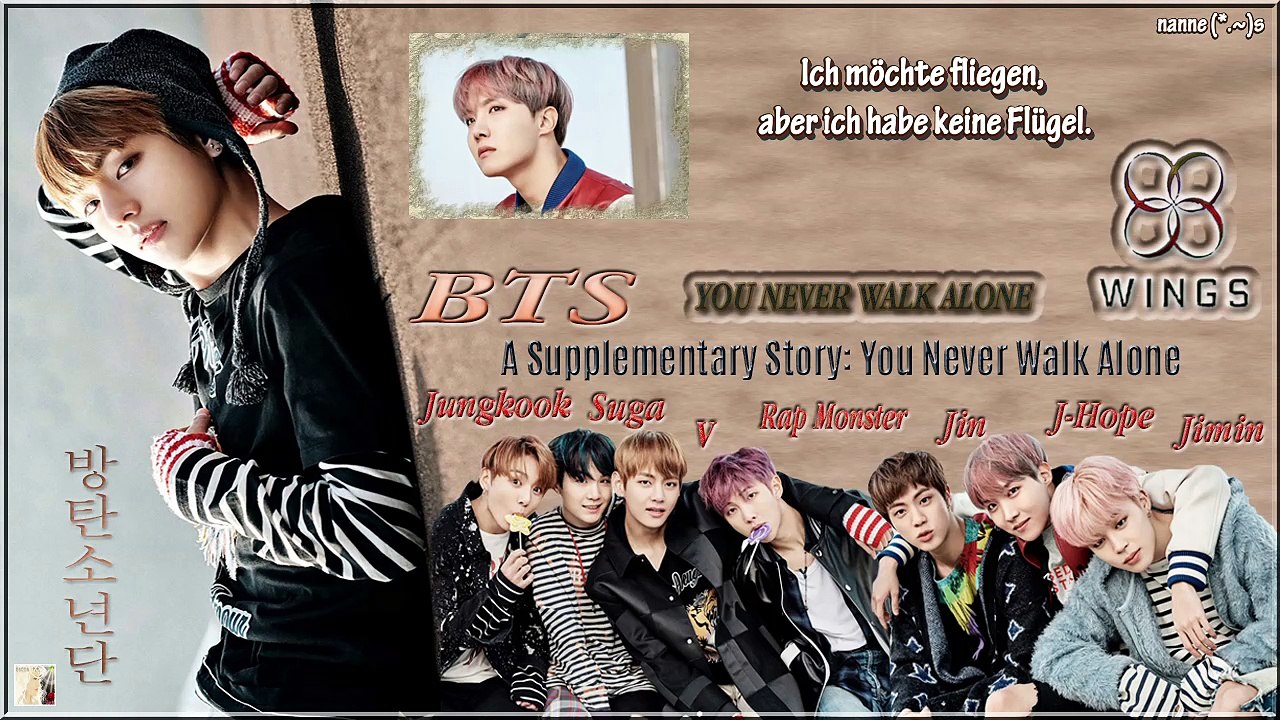 BTS - A Supplementary Story You Never Walk Alone k-pop [german Sub]