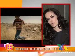 Ana de la Reguera fue amenazada de muerte