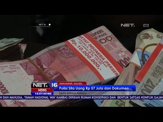 Polisi Sita Uang Sebesar 57 Juta dari Laporan Kecurangan Bongkar Muat di Makassar - NET 16