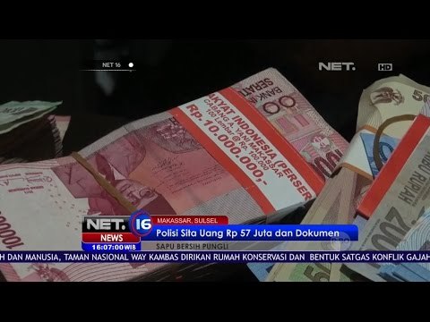 Polisi Sita Uang Sebesar 57 Juta dari Laporan Kecurangan Bongkar Muat di Makassar - NET 16