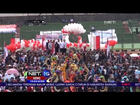 Ribuan Warga Bandung Ikuti Deklarasi untuk NKRI - NET 16