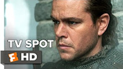 The Great Wall TV SPOT - Chosen (2017) - Matt Damon Movie