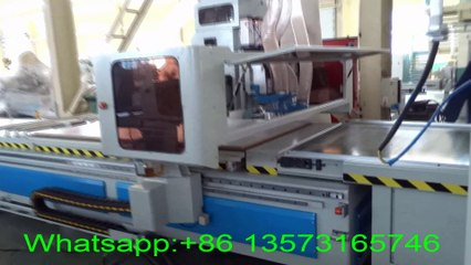 Nesting Solution Auto Feeding ATC CNC Router with Drill Block and Automatic Loading