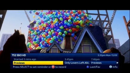 Sky Movies HD UK - September Advert 2014 [King Of TV Sat]