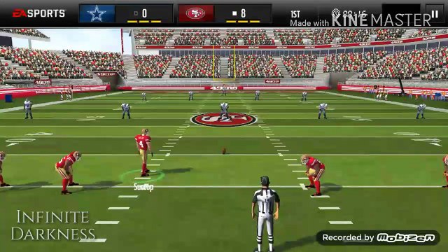 SF49ers VS Dallas Cowboys - Madden Mobile