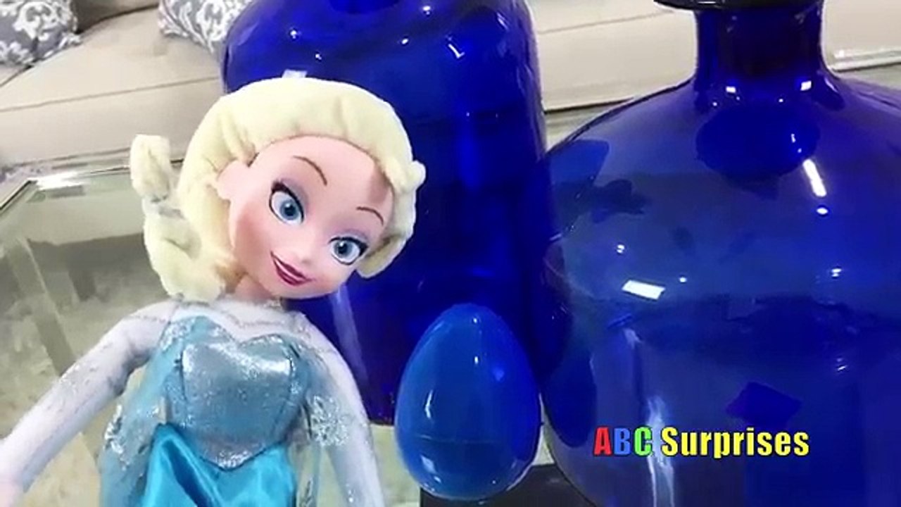 Elsa Toy Surprise Easter Egg Hunt Learn Colors Slime Finding Dory Shopkins Thomas & Friends Mini Toy
