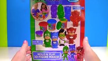 PJ Masks Mold n Play Softee Dough Figure Maker DIY Disney Play-Doh Catboy Owlette | Fizzy Toy Show