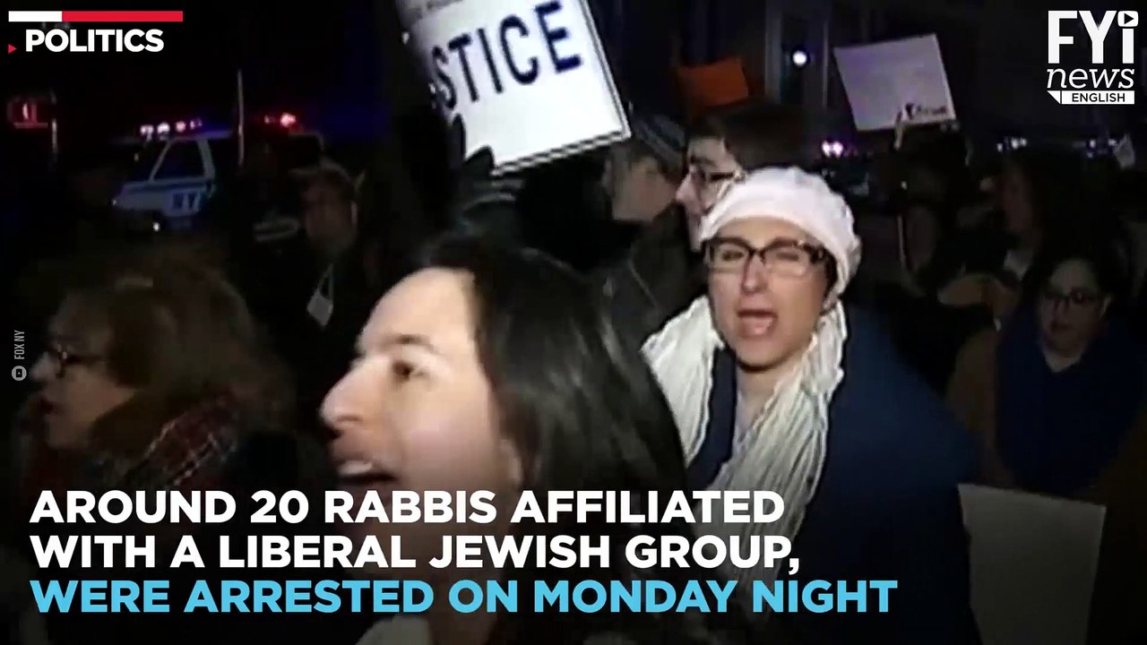Rabbis Protest the Muslim Ban