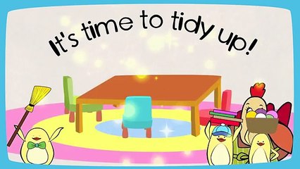 Clean Up Song | Tidy Up Song | The Singing Walrus