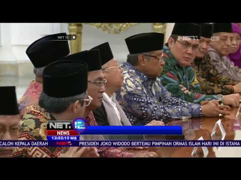 Presiden Jokowi Undang Pimpinan Ormas Islam Bahas Isu Penistaan Agama - NET12