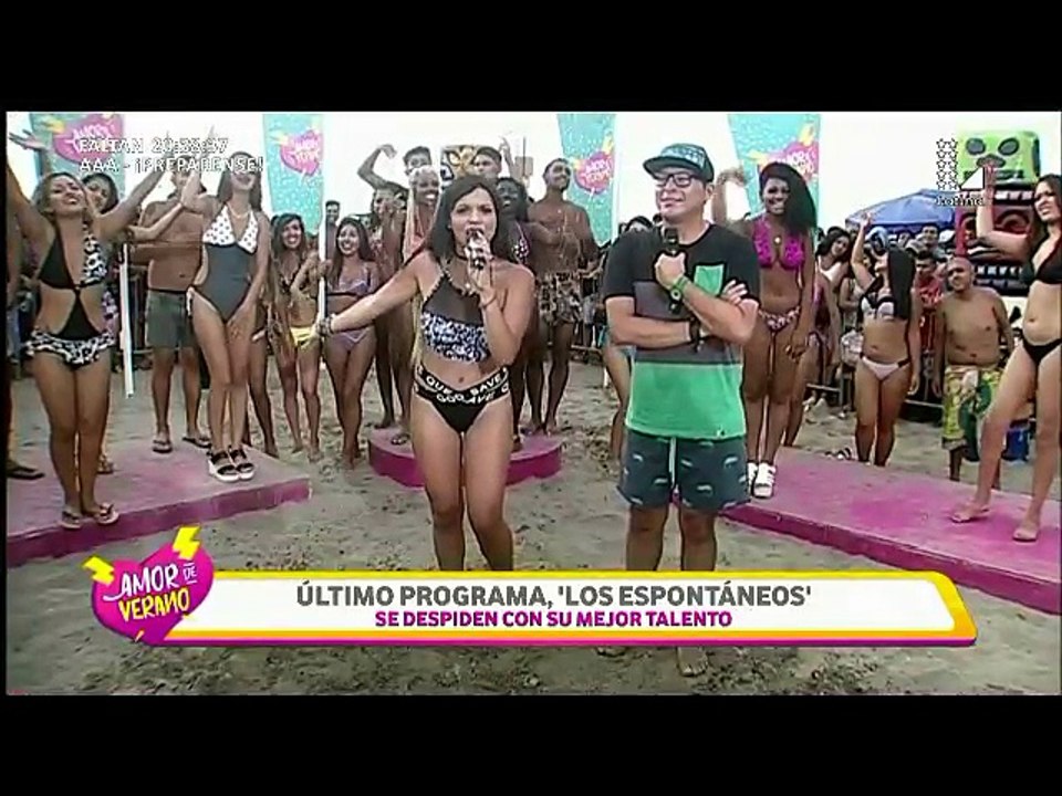 espontanea se le lanza a carloncho en vivo