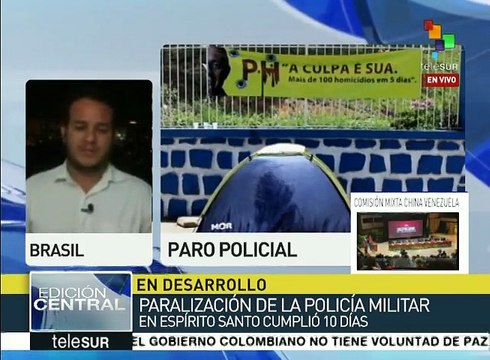 Policías militares de Río de Janeiro también exigen mejores sueldos