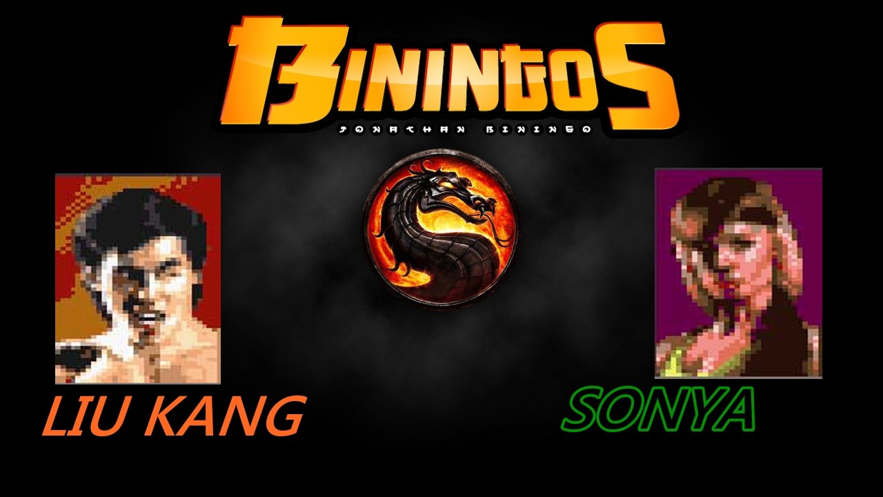 Mortal Kombat Liu Kang VS Sonya Blade