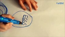 Magic 3D PEN - Drawing - 3D Modeling Printing- Pen Art - Scribbler - Test Use For the First Time