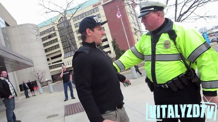 Smoking Fake Weed in front of Cops