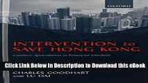 [Read Book] Intervention to Save Hong Kong: Counter-Speculation in Financial Markets Kindle