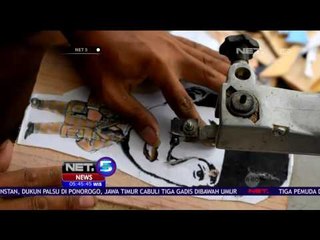 Inovasi Siluet Karikatur Wajah dari Kayu - NET5