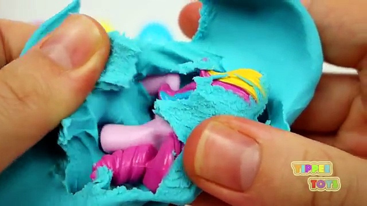 Play Doh Surprise Eggs Spongebob Palace Pets Peppa Pig My Little Pony Thomas Disney Princess