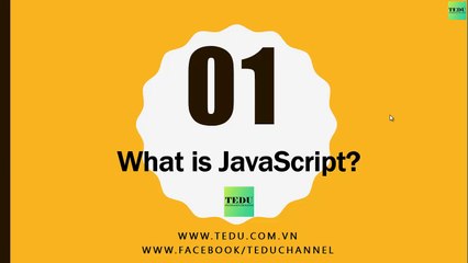JavaScript căn bản - Bài 1  Khái niệm về JavaScript