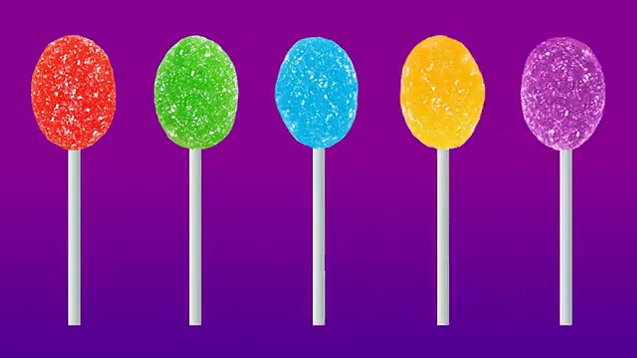 Candy Lollipop Finger Family Nursery Rhyme Daddy Finger Song 3