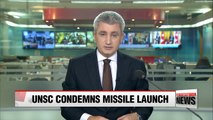 UNSC unanimously condemns N. Korea's ballistic missile test