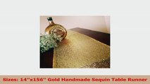 Sparkly Gold Sequin Table Runner 14x156 9e3ce1bf