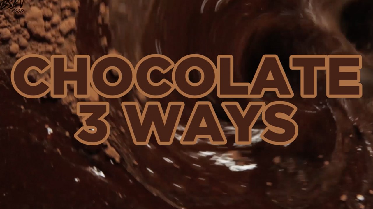 3 Insanely Delicious Ways to Cook with Chocolate - Full Step-by-Step Video Recipes