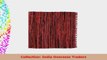 Country Rag Rug in Red 30 x 50 Cotton Rag Rug b963cc79