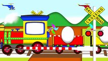 Learn The Colors Eggs with Trains for Childrens ♥ Trains Cartoons For Babies to Learn