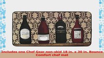 Chef Gear Assorted Wines Faux Leather AntiFatigue Cushioned Chef Mat 18 by 30Inch 66ef66df