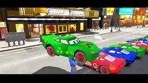SPIDERMAN COLORS & Disney Cars Lightning McQueen Colors! Fun Party Superhero Nursery Rhymes Songs