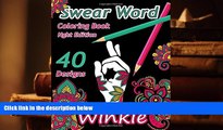 FREE [PDF]  Swear Word Coloring Book: Night Edition: 40 Swear Words and Insults Sweary Unique