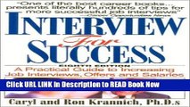 [PDF] Interview for Success: A Practical Guide to Increasing Job Interviews, Offers, and Salaries
