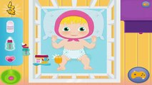 Baby Masha Diaper Change - Masha and the Bear Games