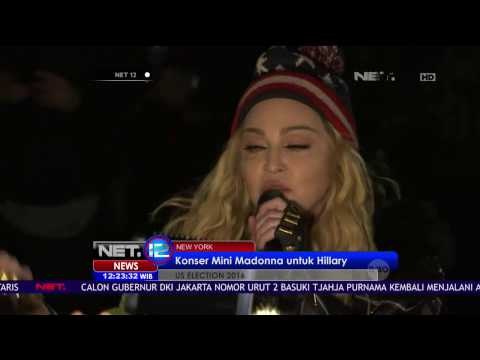 Dukungan Dari Selebritis Dunia Untuk Hillary Clinton - NET12