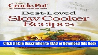 BEST PDF Best-Loved Slow Cooker Recipes Book Online