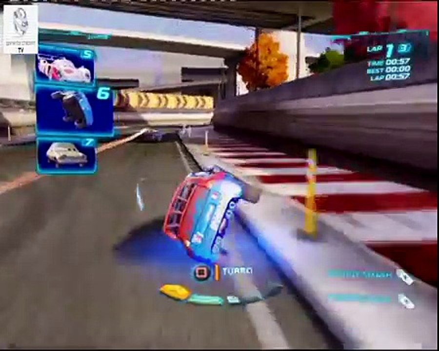 Cars 2 Game - Raoul Caroule - Runway Tour - Disney Car