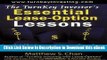 [Read Book] The TurnKey Investor s Essential Lease-Option Lessons: Real-Life Investment Stories